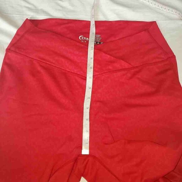 Zyia Active Red Animal print legging 16-18 - Picture 7 of 10